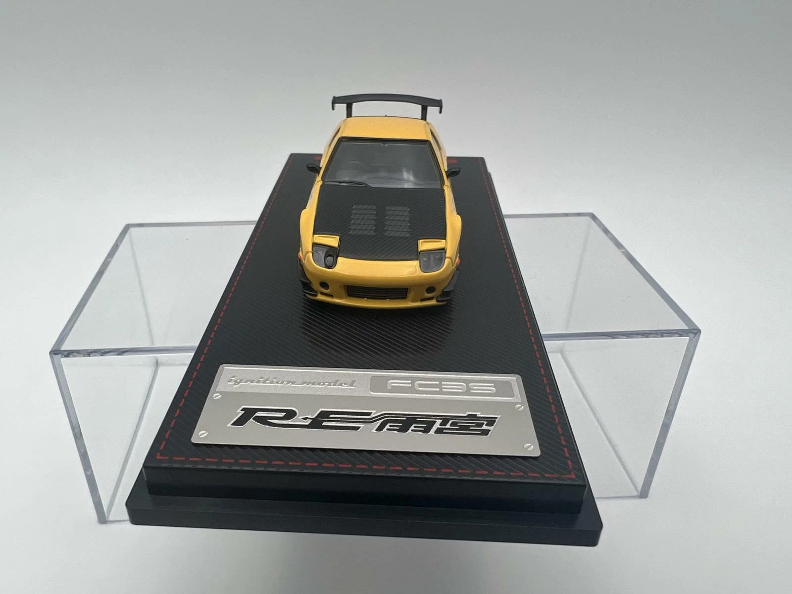 IGNITION MODEL 1:64 MAZDA RX7 AMEMIYA AMARILLO - Image 3