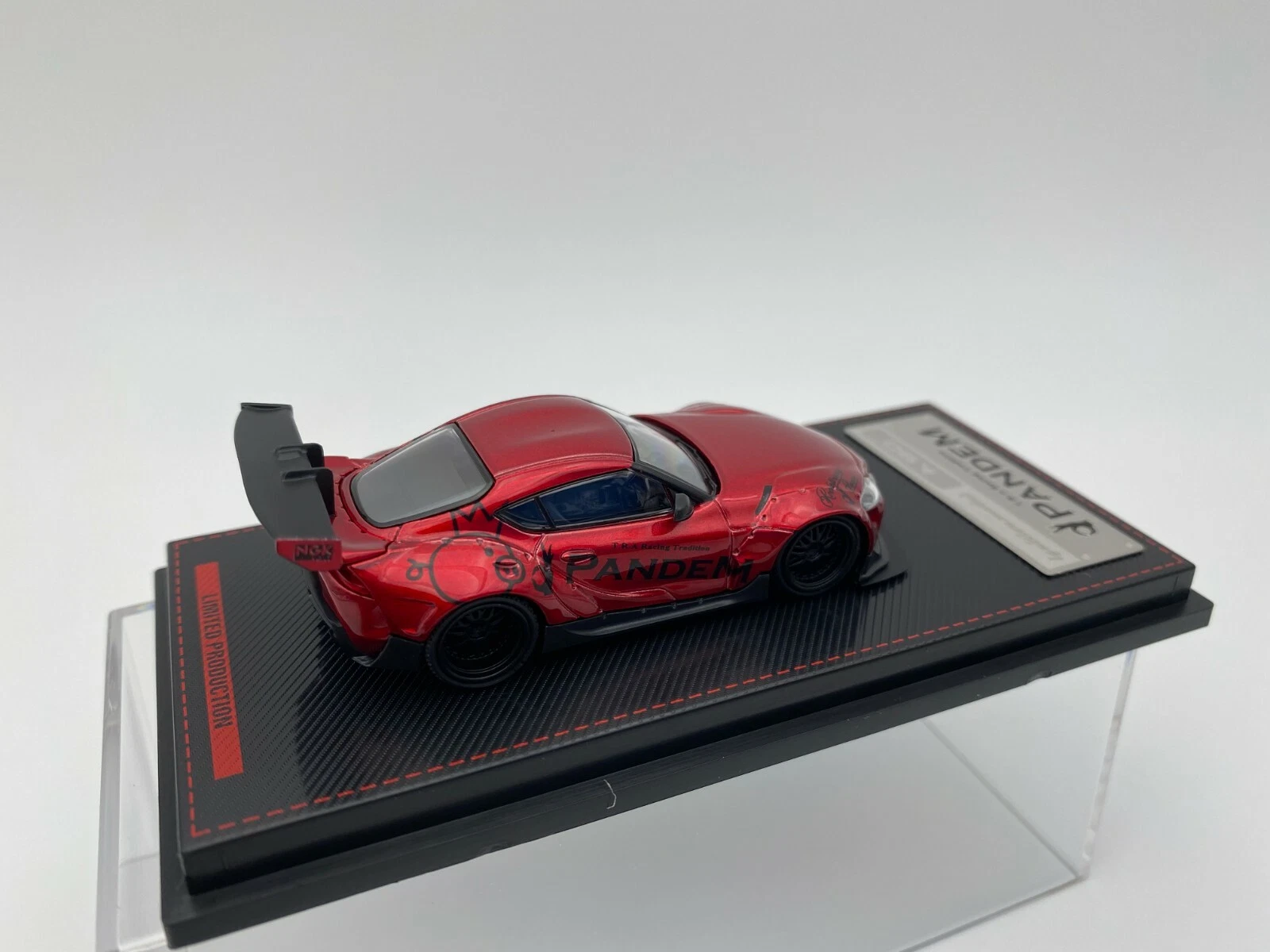 IGNITION MODEL 1:64 TOYOTA SUPRA PANDEM (A90) ROJO METALIZADO - Image 5