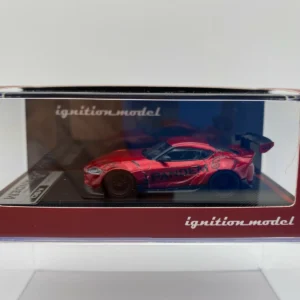 IGNITION MODEL 1:64 TOYOTA SUPRA PANDEM (A90)  ROJO METALIZADO