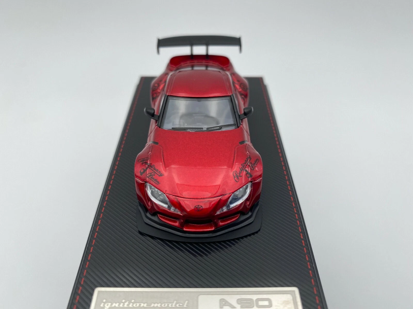 IGNITION MODEL 1:64 TOYOTA SUPRA PANDEM (A90) ROJO METALIZADO - Image 3