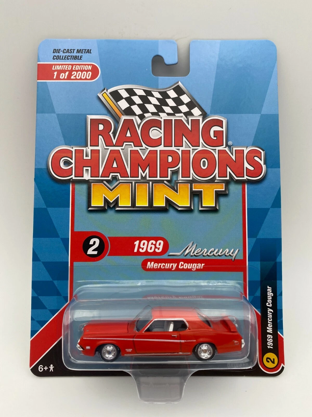 RACING CHAMPIONS 1:64 MERCURY COUGAR 1969