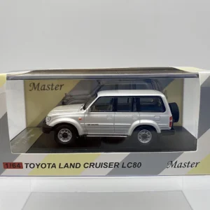 MASTER 1:64 TOYOTA LAND CRUISER LC80 BLANCO