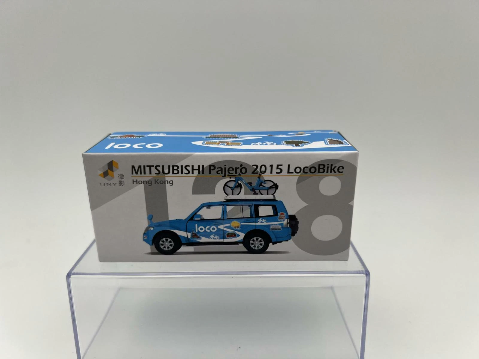 TINY 1:64 MITSUBISHI PAJERO 2015 LOCOBIKE – Image 4