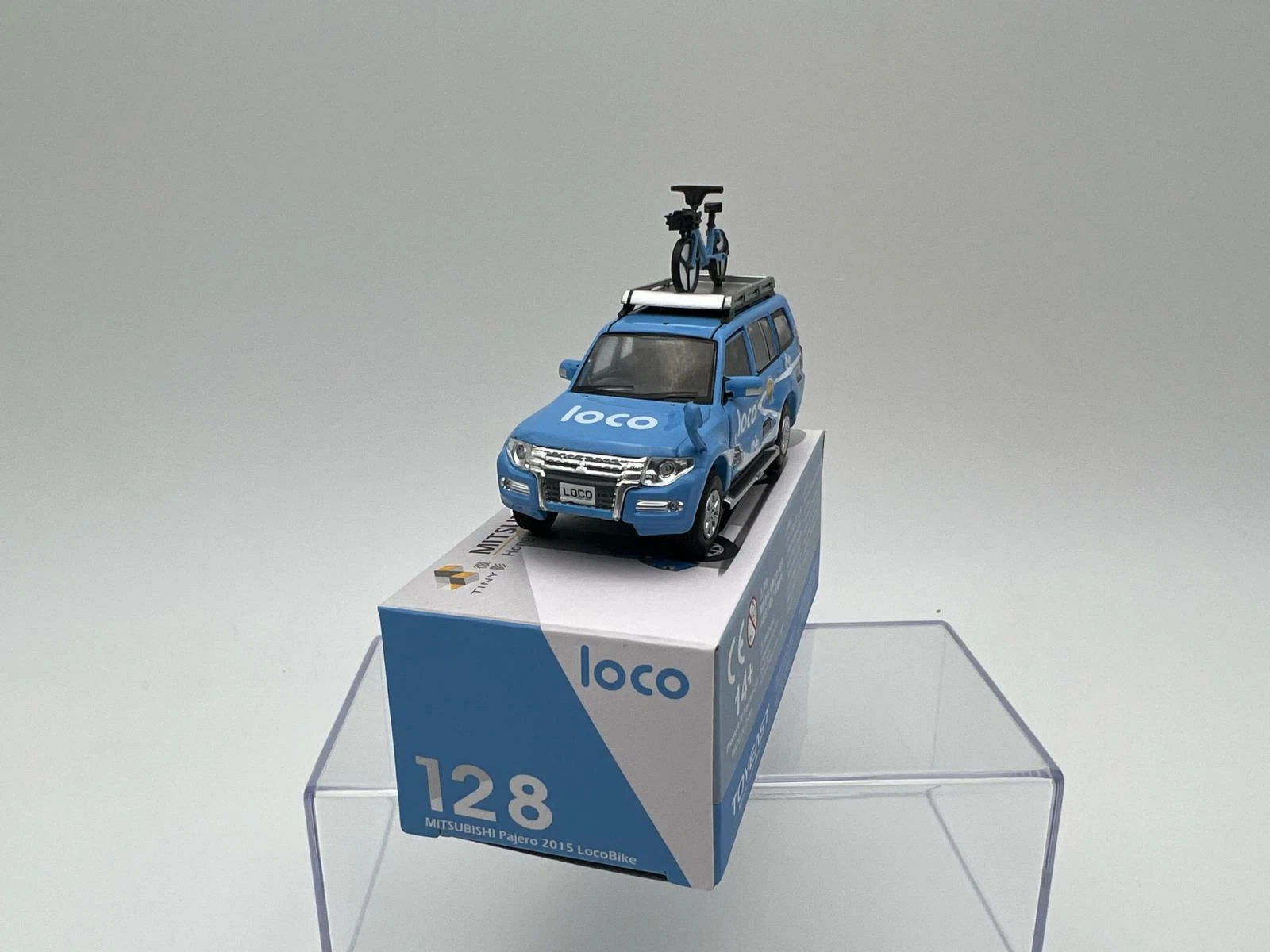 TINY 1:64 MITSUBISHI PAJERO 2015 LOCOBIKE – Image 2