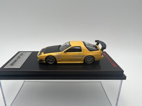 IGNITION MODEL 1:64 MAZDA RX7 AMEMIYA AMARILLO - Imagen 3