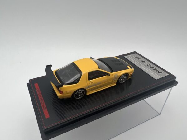 IGNITION MODEL 1:64 MAZDA RX7 AMEMIYA AMARILLO - Imagen 5