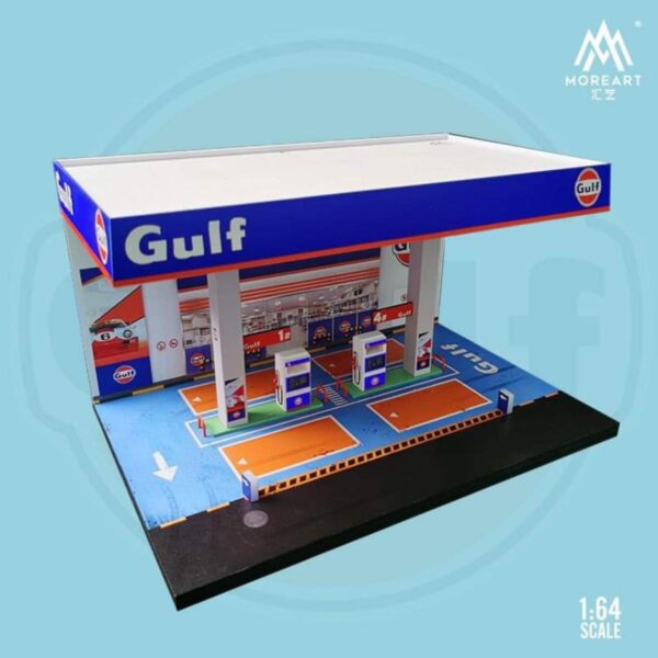 MOREART 1:64 SERVICE STATION OIL GULF - Imagen 5