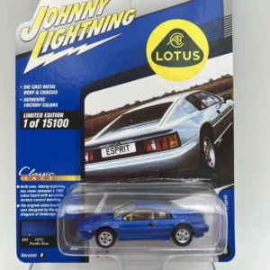 JOHNNY LIGHTNING 1:64 LOTUS ESPRIT 1989 AZUL