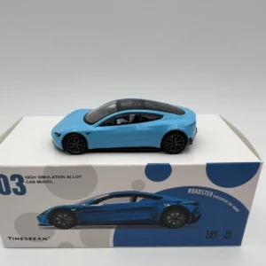 TIME MODEL 1:64 TESLA CONCEPT MODEL CAR AZUL