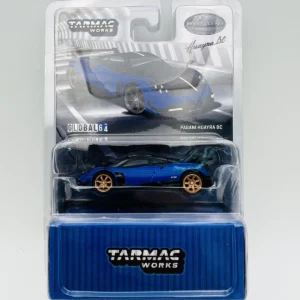 TARMAC WORKS 1:64 PAGANI HUAYRA BC AZUL FRANCIA CHASE