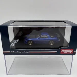 HOBBY JAPAN 1:64 MAZDA RX7 FD3S GT WING AZUL