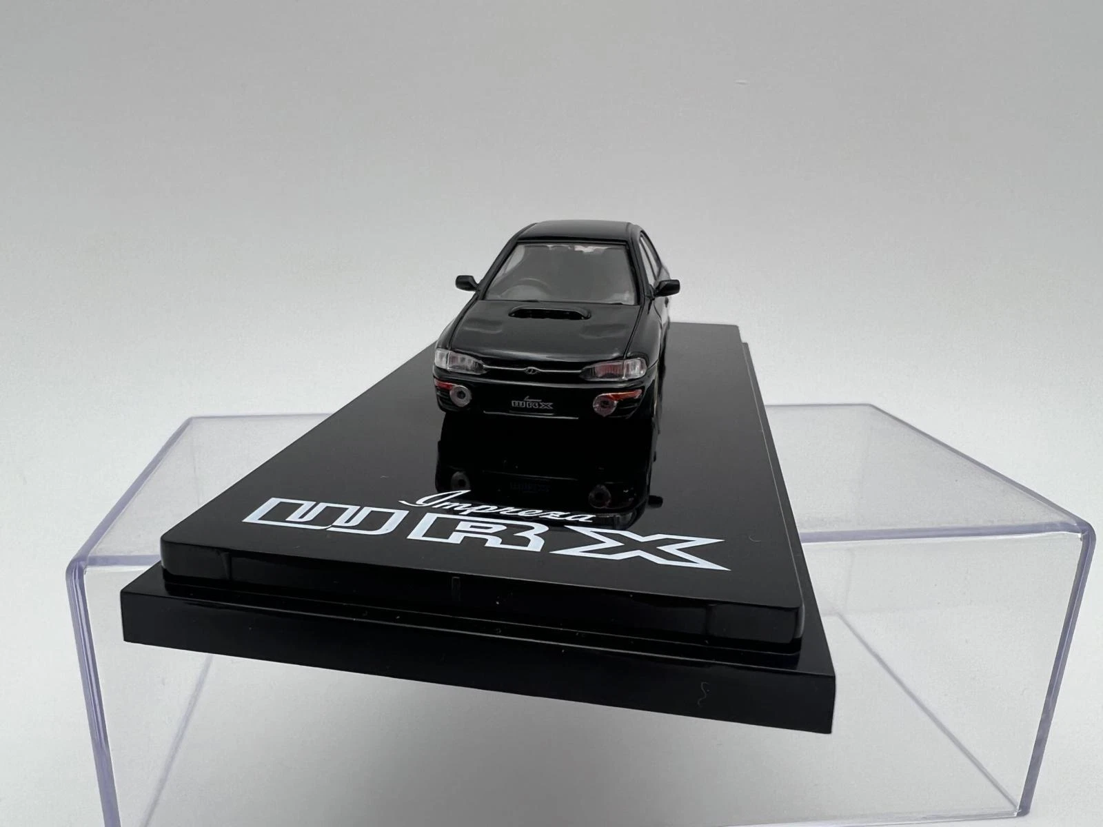 HOBBY JAPAN 1:64 SUBARU IMPREZA WRX 1992 CUSTOMIZED VERSION NEGRO MICA - Image 3