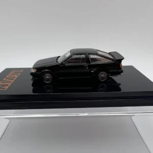 HOBBY JAPAN 1:64 TOYOTA LEVIN AE86 CUSTOMIZED VERSION NEGRO