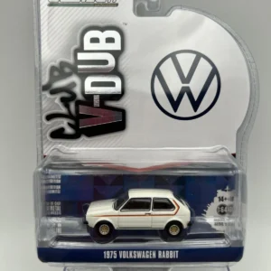 GREENLIGHT 1:64 VW RABBIT 1975 BLANCO