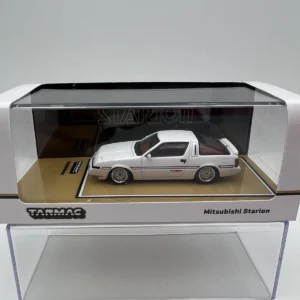 TARMAC WORKS 1:64 MITSUBISHI STARION BLANCO METALIZADO