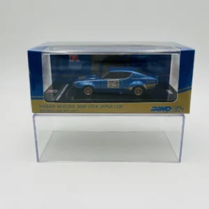 INNO MODELS 1:64 NISSAN SKYLINE 2000 GT-R (KPGC110) RACING CONCEPT BLUE