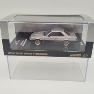 INNO MODELS 1:64 NISSAN SKYLINE 2000 RS-X TURBO (DR30) PLATA