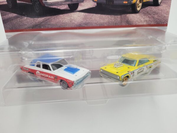 HOTWHEELS 1:64 PLYMOUTH BELVEDERE 426 WEDGE ´63 DODGE CORONET ´65 - Imagen 2