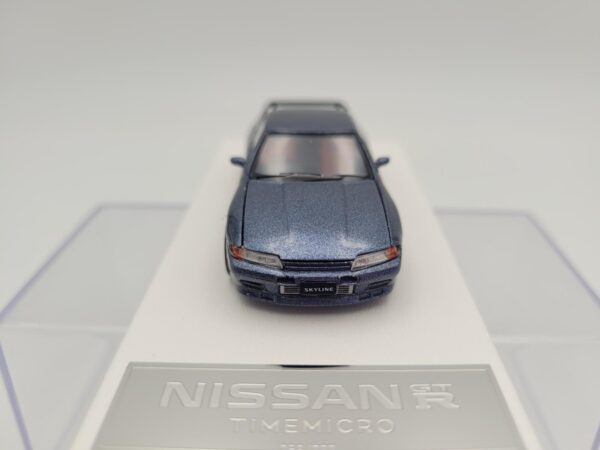 TIME MODEL 1:64 NISSAN GTR32 METALLIC SILVER - Imagen 2