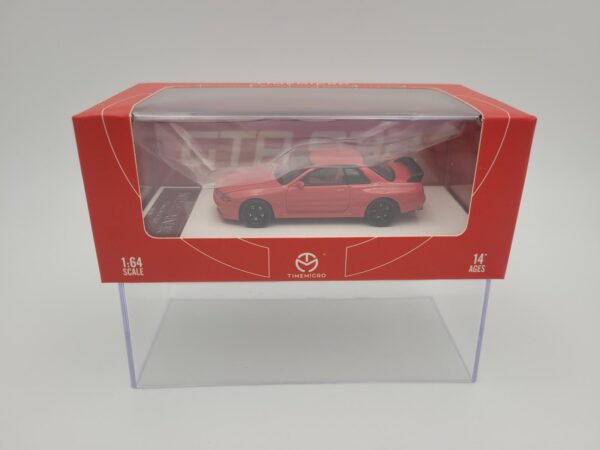TIME MODEL 1:64 NISSAN GTR32 METALLIC RED