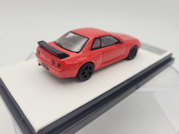 TIME MODEL 1:64 NISSAN GTR32 METALLIC RED – Bild 5