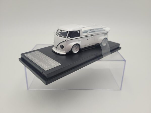 LANG FENG MODEL 1:64 VW RWB T1 PICKUP WHITE - Imagen 3