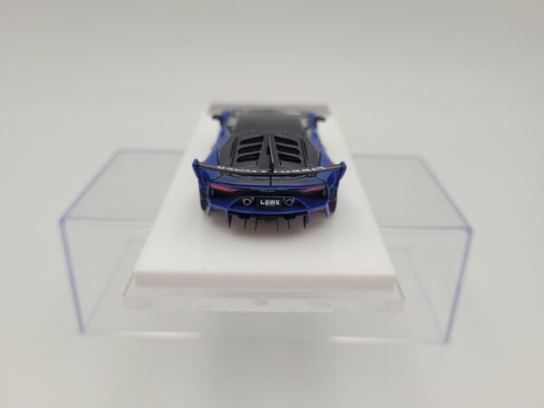 SCALEMINI 1:64 LB-SILHOUETTE AVENTADOR GT EVO BLUE - Imagen 4