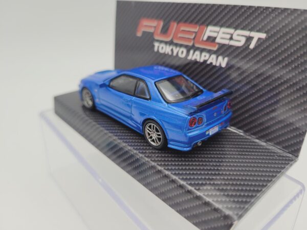 TARMAC WORKS 1:64 NISMO R34 GT-R Z-TUNE FUELFEST TOKYO 2023 - Imagen 4