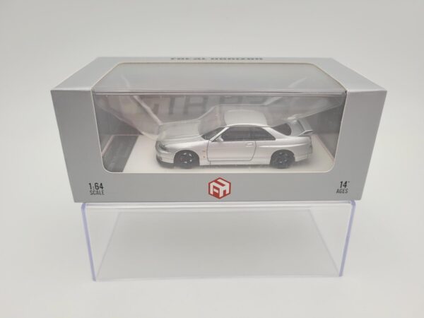 FOCAL HORIZON 1:64 SKYLINE R33 GT-R BCNR33 SILVER