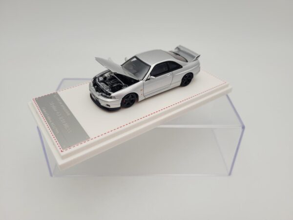 FOCAL HORIZON 1:64 SKYLINE R33 GT-R BCNR33 SILVER - Imagen 2