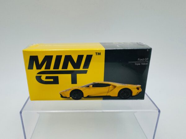 MINI GT 1:64 FORD GT YELLOW