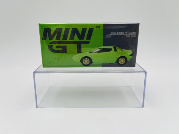 MINI GT 1:64 LANCIA STRATOS HF STRADALE VERDE CHIARO