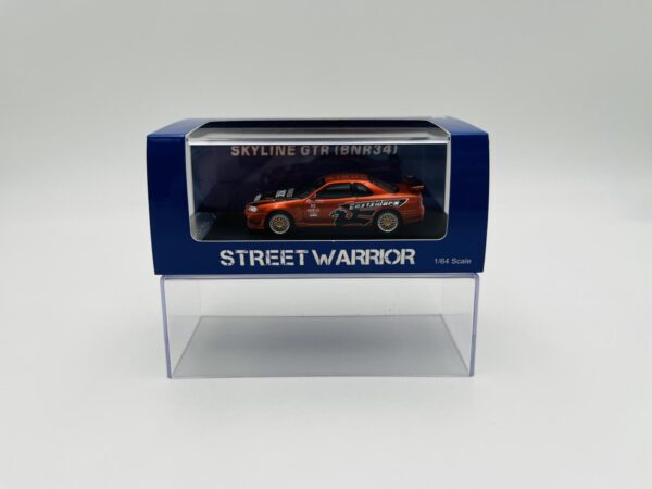 STREET WARRIOR 1:64 SKYLINE GTR (BNR34)