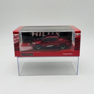 TARMAC WORKS 1:64 TOYOTA HILUX ROJA