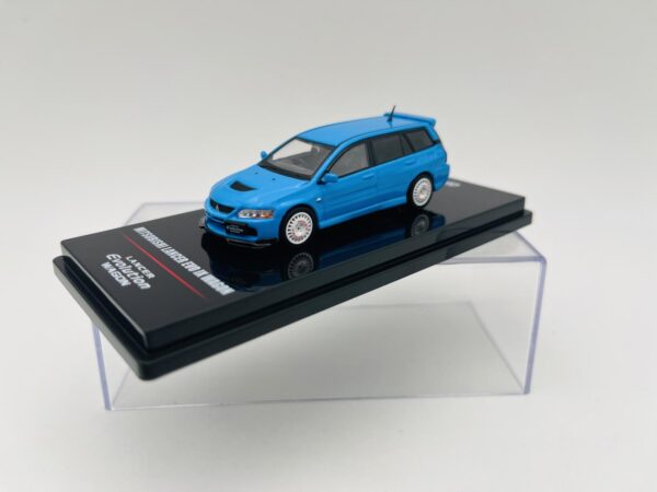 INNO MODELS 1:64 MITSUBISHI LANCER EVOLUTION IX WAGON BLUE - Imagen 3