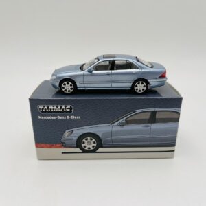 TARMAC WORKS 1:64 MERCEDES BENZ S-CLASS HORIZON BLUE METALLIC