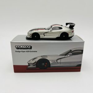 TARMAC WORKS 1:64 DODGE VIPER ACR EXTREME SILVER METALLIC