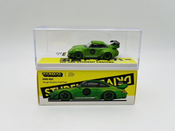 TARMAC WORKS 1:64 RWB 993 ROUGH RHYTHM FUEL FEST