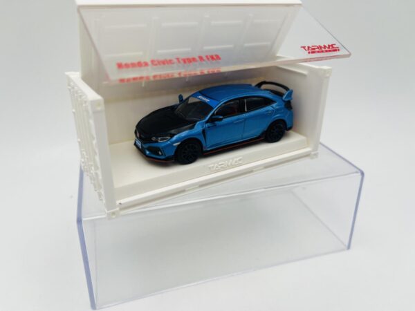 TARMAC WORKS 1:64 HONDA CIVIC TYPE R FK8 BLUE - Imagen 3