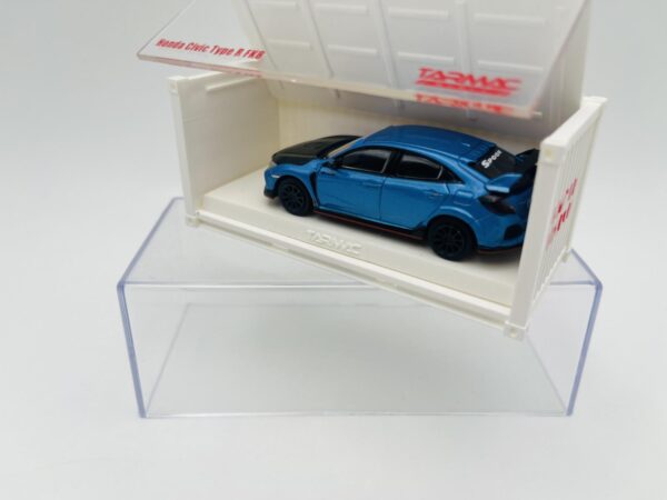 TARMAC WORKS 1:64 HONDA CIVIC TYPE R FK8 BLUE - Imagen 4
