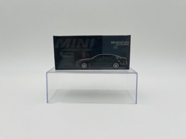 MINI GT 1:64 BMW ALPINA B7 XDRIVE DRAVIT GREY METALLIC