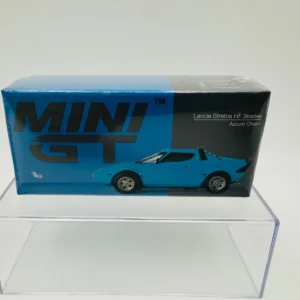 MINI GT 1:64 LANCIA STRATOS HF STRADALE AZZURO CHIARO