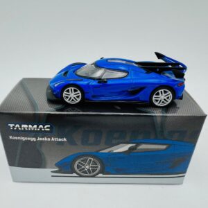 TARMAC WORKS 1:64 KOENIGSEGG JESKO ATTACK BLUE