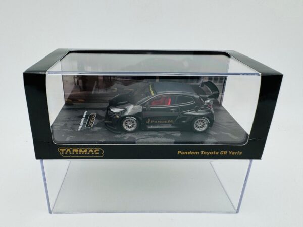 TARMAC WORKS 1:64 PANDEM TOYOTA GR YARIS BLACK