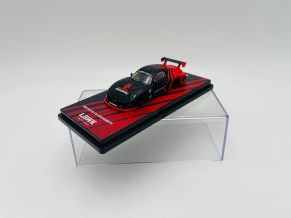 INNO MODELS 1:64 MAZDA LBWK RX7 LB-SUPER SILHOUETTE ADVAN LIVERY - Imagen 2