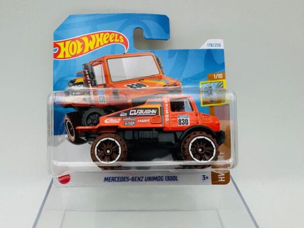 HOTWHEELS 1:64 MERCEDES BENZ UNIMOG 1300L