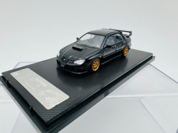 FURUYA 1:64 SUBARU IMPREZA WRX STI SEDAN BLACK – Bild 2
