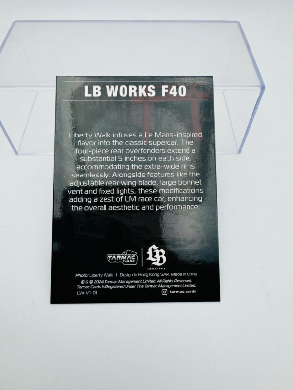 TARMAC WORKS CARTA LB WORKS F40 - Imagen 2