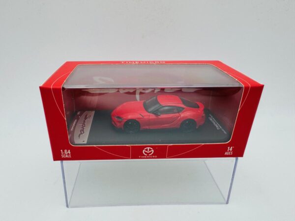 TIME MODEL 1:64 TOYOTA SUPRA A90 RED