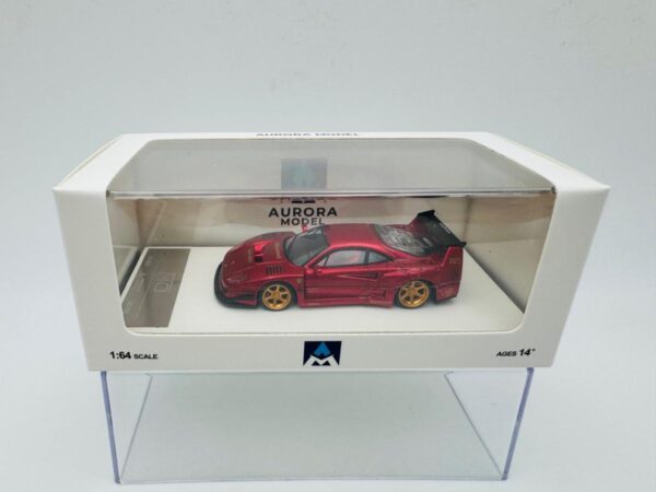 AURORA MODEL 1:64 FERRARI F49 METALLIC RED
